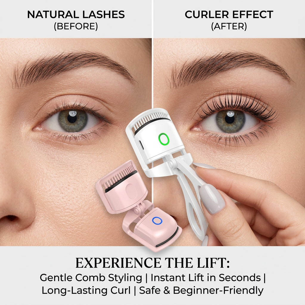 USB Electric Eyelash Curler